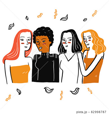 Beautiful girls of various nationalities 82998787