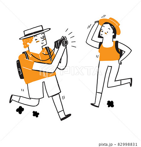 Tourists take photos 82998831