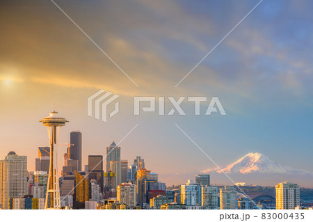 View of downtown Seattle skyline View of downtown Seattle skyline 83000435