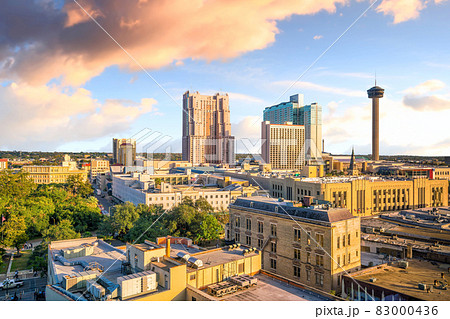 Downtown San Antonio skyline Downtown San Antonio skyline 83000436