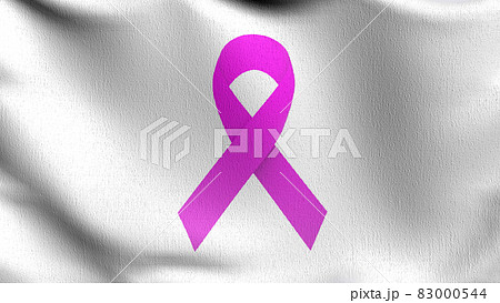 Breast Cancer Awareness, pink ribbon flag blowing in the wind. 3D rendering illustration of waving sign Breast Cancer Awareness, pink ribbon flag blowing in the wind. 3D rendering illustration of waving sign 83000544