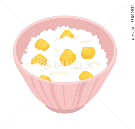 栗ごはんのイラスト 83000954
