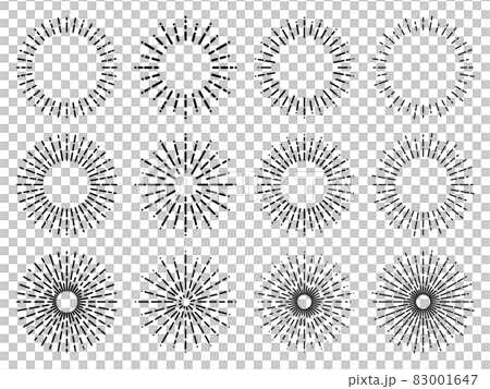 一組圓形的光 一組圓形的光 83001647