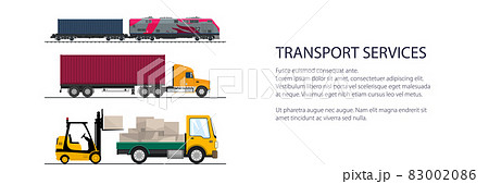 Banner of freight transport 83002086