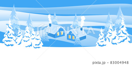 Abstract winter landscape 83004948