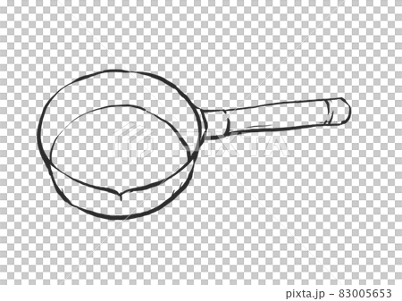 單手壺手繪毛筆劃風插畫 83005653