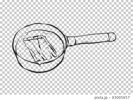 手繪海帶湯單手鍋的畫筆式插圖 83005657