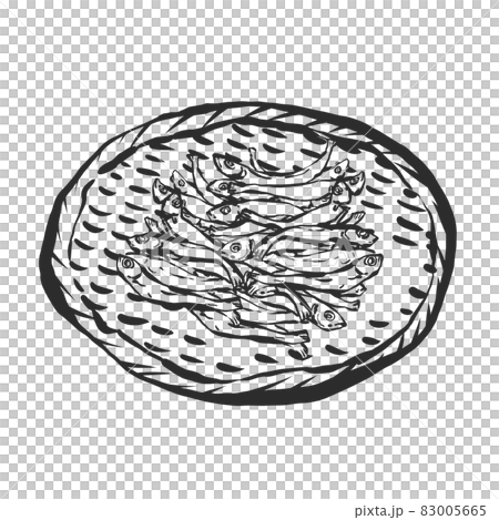 Niboshi 手繪毛筆繪畫風格插畫 83005665