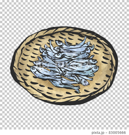 Niboshi hand-painted brush painting style illustration Niboshi hand-painted brush painting style illustration 83005666