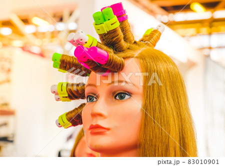 curlers wig hairdresser face background hairdresser curlers and curlers on wig curlers wig hairdresser face background hairdresser curlers and curlers on wig 83010901