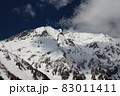 風景・上高地・雪の穂高連峰 83011411