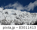 風景・上高地・雪の穂高連峰 83011413