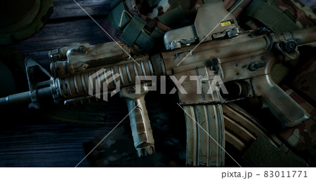 アメリカ軍　アサルトライフル　コルトM4A1カービン　Navy Seals 83011771