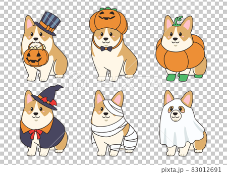 柯基的萬聖節角色扮演套裝 83012691