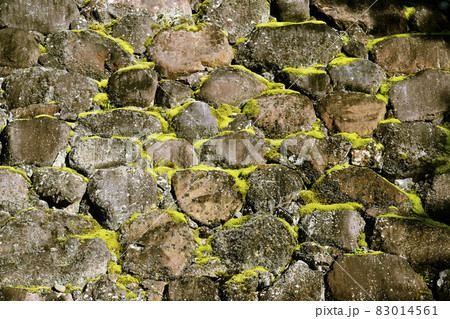 白石城の西側石垣 白石城の西側石垣 83014561