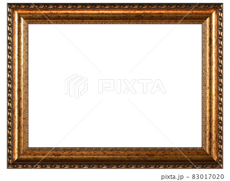Golden Brown mockup canvas frame isolated on white background Golden Brown mockup canvas frame isolated on white background 83017020