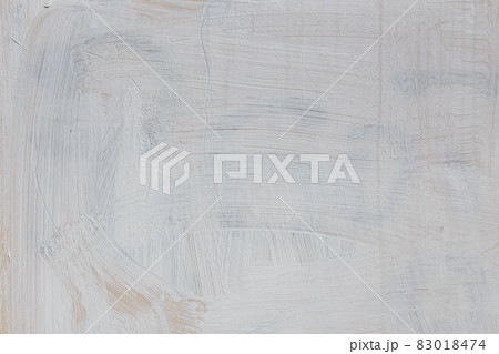 carelessly painted white flat surface - texture and full frame background 83018474