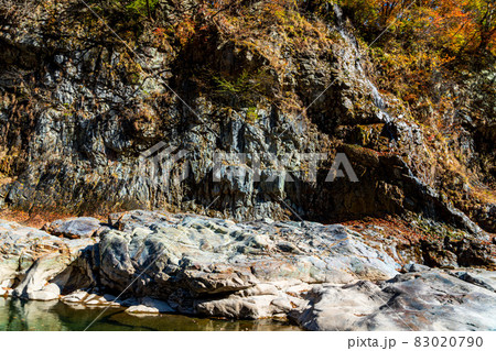 【栃木県】紅葉時期の龍王峡 【栃木県】紅葉時期の龍王峡 83020790