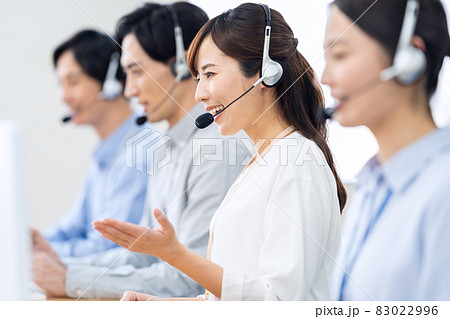 オペレーター　テレフォンアポインター　コールセンター　サポートセンター　ビジネス 83022996