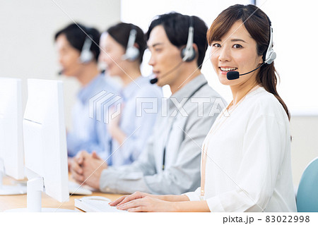 オペレーター　テレフォンアポインター　コールセンター　サポートセンター　ビジネス 83022998