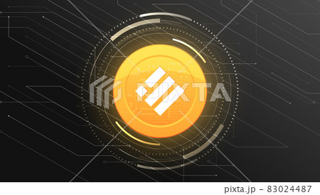 Binance USD (BUSD) crypto currency themed banner. Binance USD coin or BUSD icon. Binance USD (BUSD) crypto currency themed banner. Binance USD coin or BUSD icon. 83024487