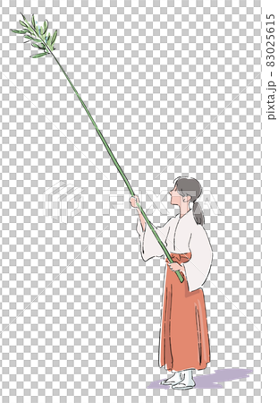 淨化煙灰的巫女 83025615