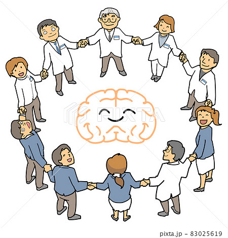 医療従事者の輪、脳を守る 医療従事者の輪、脳を守る 83025619