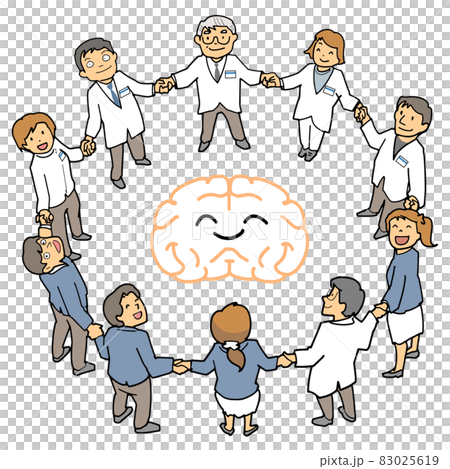 医療従事者の輪、脳を守る 医療従事者の輪、脳を守る 83025619