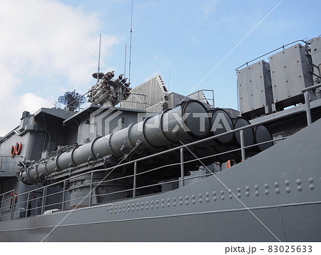 ウダロイ級駆逐艦の533mm4連装魚雷発射管 ウダロイ級駆逐艦の533mm4連装魚雷発射管 83025633