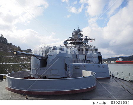 ロシア海軍ウダロイ級駆逐艦の艦砲 83025654
