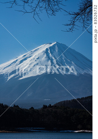 山中湖からの富士山風景 山中湖からの富士山風景 83026732