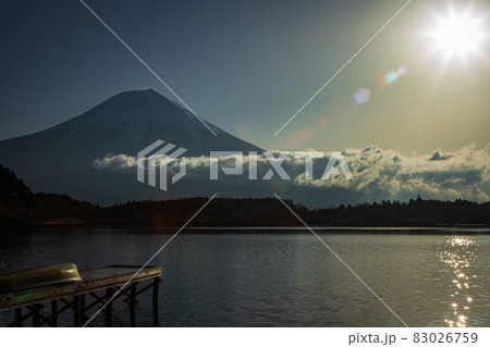 田貫湖からの富士山風景 田貫湖からの富士山風景 83026759