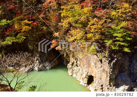 鬼怒川・龍王峡の紅葉 83029782