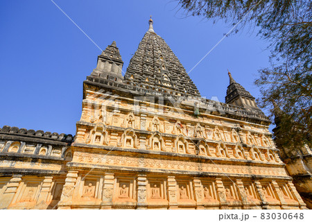 Ancient Buddhist temple in Bagan, Myanmar 83030648