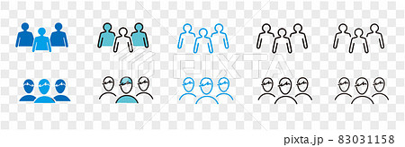 squad line icon vector illustration squad line icon vector illustration 83031158