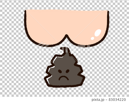 Butt and hard poop 83034220