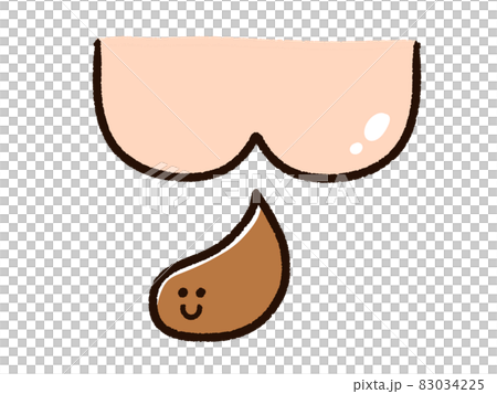 屁股和健康的便便 83034225