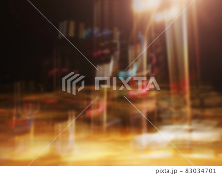 Abstract motion blur effect. Cars on the road 83034701