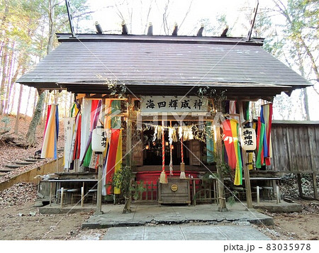 釜山神社　拝殿 83035978