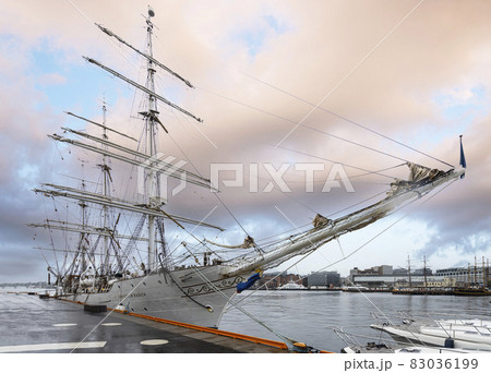 Old vessel moored Old vessel moored 83036199