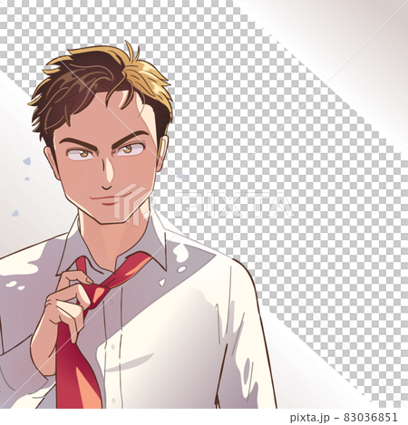 解除領帶後退休或換工作的商人 83036851