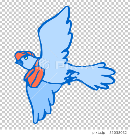 Illustration of homing pigeon Illustration of homing pigeon 83038082