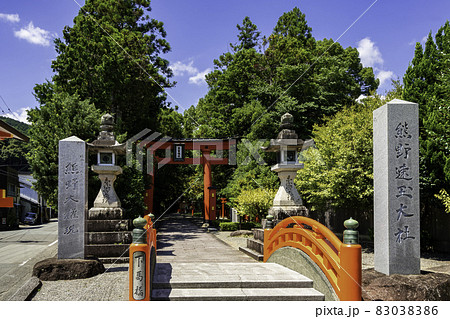 新宮　熊野速玉大社　鳥居　和歌山県新宮市 83038386