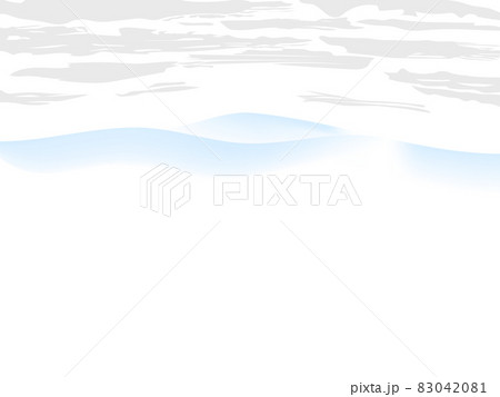 冬の背景ベクターイラストのイラスト素材 0481