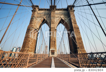 Picture of Brooklyn Bridge, New York City, USA. 83042804