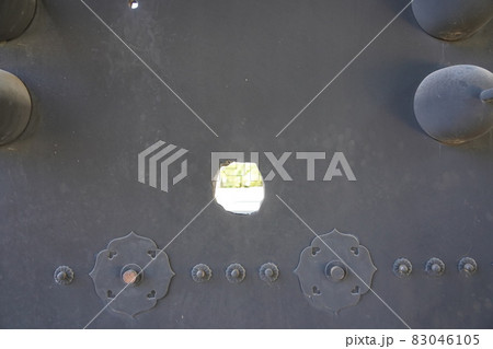 上野の寛永寺旧本坊表門の上野戦争の弾痕 上野の寛永寺旧本坊表門の上野戦争の弾痕 83046105