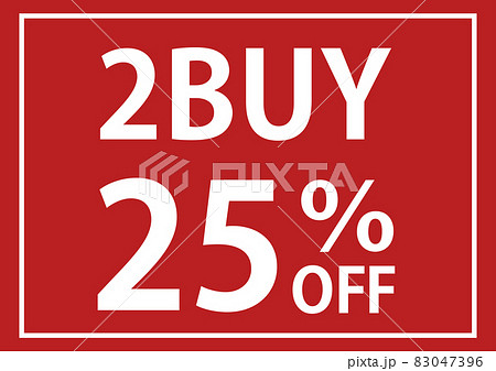 2BUY_25%OFF 83047396