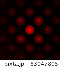 patern, pattern with red polka dots on a black background 83047805