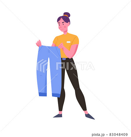 Clothing Shop Assistant Icon Clothing Shop Assistant Icon 83048409