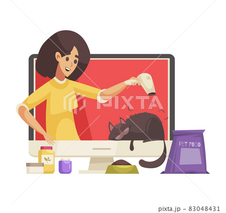 Video Blogger Illustration Video Blogger Illustration 83048431